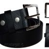 Men's Belt, 47-50" Solid Leather Belt. Men's Black Casual Leather belt, New belt