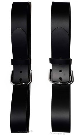 Men's Belt Size Medium. Solid Leather Belt. Men's Black Strong Leather Belt NWT