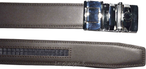 Men's Leather Dress Belt. Automatic Lock belt buckle, Men's Quick lock belt 50" - Image 12