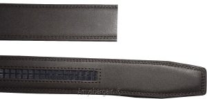 Men’s Leather belt strap, Automatic sliding buckle Auto-lock Strap only - Image 3