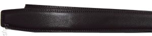 Men’s Leather belt strap, Automatic sliding buckle Auto-lock Strap only - Image 6