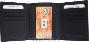 Men's RFID Wallet Genuine Leather Trifold Wallet 2 billfold Brnd New in Box RFID - Image 11