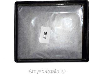 Men's RFID Wallet Genuine Leather Trifold Wallet 2 billfold Brnd New in Box RFID - Image 7
