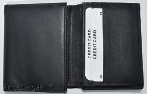 Men's RFID genuine leather trifold wallet secure IDs credit cards br new in box - Image 10