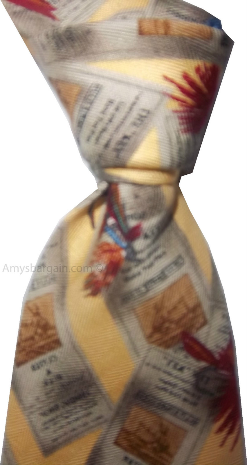 Men's tie Cutter and Buck Designer Silk Tie Neck wear Brand New With Tag - Image 4