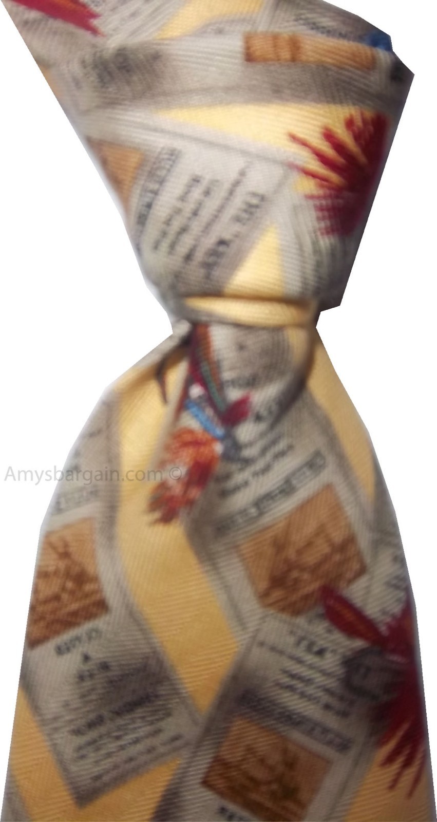 Men's tie Cutter and Buck Designer Silk Tie Neck wear Brand New With Tag - Image 10