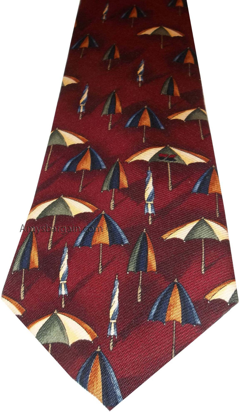 Men's tie, Designer ties Cutter & Buck tie 100% Silk Tie Neck wear Made in USA - Image 11