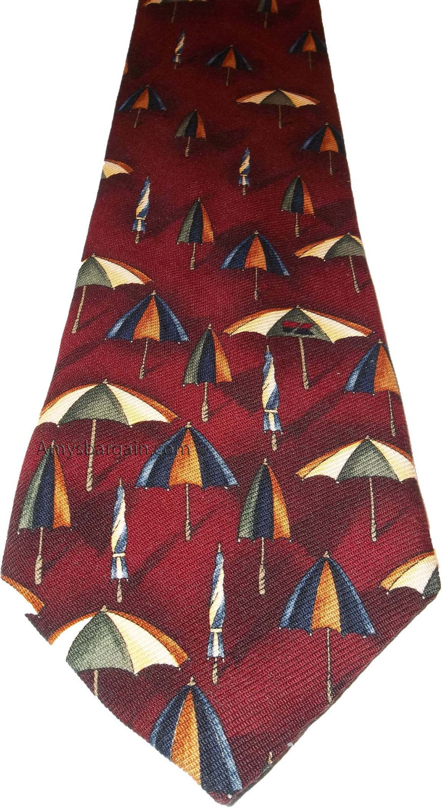 Men's tie, Designer ties Cutter & Buck tie 100% Silk Tie Neck wear Made in USA