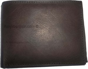 Men's wallet 2-in-1 Genuine Leather man's wallet 3 ID case 3 bill slot ID wallet - Image 12