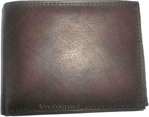Men's wallet. 2-in-1 Genuine Leather man's wallet 3 ID case 3 billfold ID wallet - Image 8