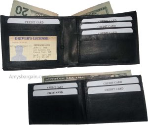Men's wallet 2-in-1 genuine geather man's wallet 3 ID slots 3 bill spaces Br new - Image 11