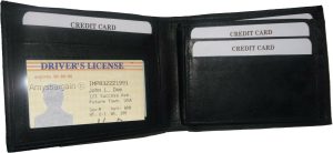 Men's wallet 2-in-1 genuine geather man's wallet 3 ID slots 3 bill spaces Br new - Image 4