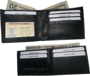 Men's wallet 2-in-1 genuine geather man's wallet 3 ID slots 3 bill spaces Br new - Image 7