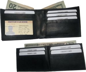 Men's wallet 2-in-1 genuine geather man's wallet 3 ID slots 3 bill spaces Br new - Image 8