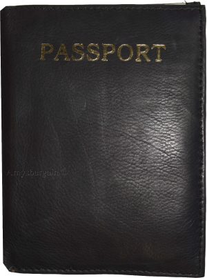 New Leather Passport cover, Int'l Unbranded Credit card ID case wallet new case. - Image 3