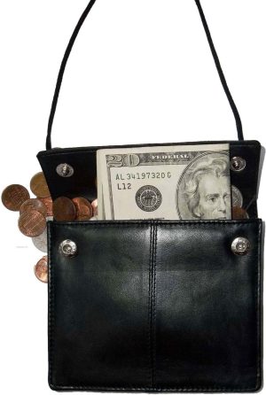 New Leather passport case wallet credit Card case ID Holder shoulder bag bnwt - Image 8