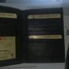 New Leather passport cover, Unbranded Billfold wallet credit card ID Bifold BN.