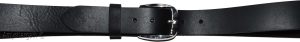 New Men's Small size Leather Belt, Cowhide Unbranded One sole Leather Black belt - Image 9