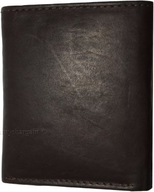 New Men's Trifold Leather Wallet 2 Bill slots ID credit card space Brand new - Image 10