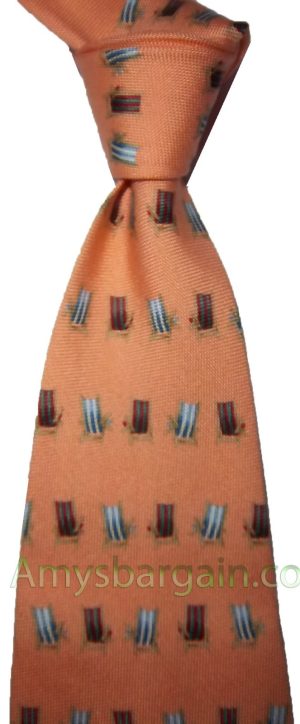 New TOMMY BAHAMA TIE: 100% Silk Man’s Designer neck wear Made in USA New Cravat - Image 7