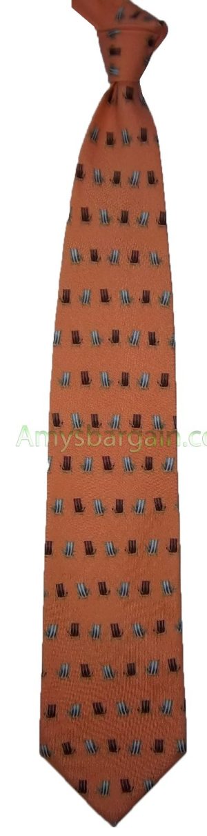 New TOMMY BAHAMA TIE: 100% Silk Man’s Designer neck wear Made in USA New Cravat - Image 8