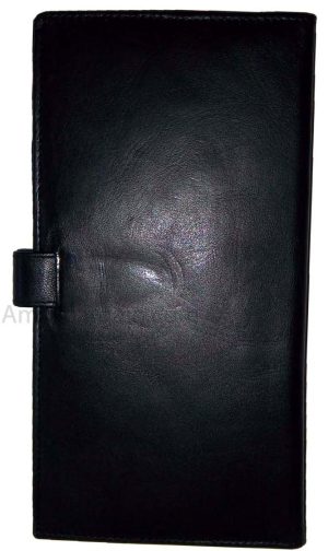 Organizer, Leather document case, passport ID airline ticket Credit card planner - Image 5
