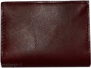RFID card case leather business credit card id genuine leather 40 card holder - Image 8