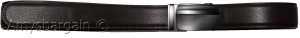 Real Leather Men’s Belt. (M) Automatic lock. Dress + Casual belt. Fashion belt". - Image 9
