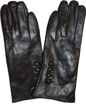Woman's Gloves (M) Leather Gloves Hand Warmer, Winter Ladies' Dress Gloves #18N - Image 11