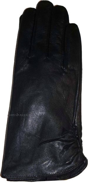 Women's Gloves Size small Soft Leather Gloves Black dress Warm Winter Gloves - Image 4