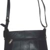 Women's Leather expandable shoulder bag carryon bag leather handbag brand new
