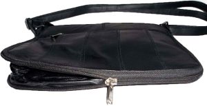 Women's Leather expandable shoulder bag carryon bag leather handbag brand new - Image 5