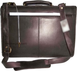 Women's leather briefcase business case attaché case handbag new business bag - Image 12