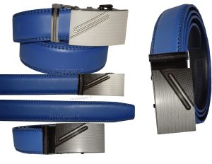 leather belt dress casual belt new lock qick buckle automatic up to 43" - Image 5