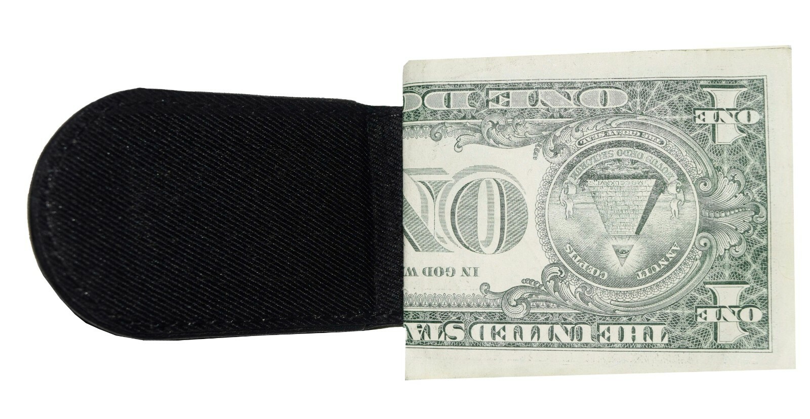 leather mini money clip magnetic money clip holds a stock of bills brand new - Image 9