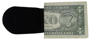 leather mini money clip magnetic money clip holds a stock of bills brand new - Image 8
