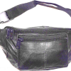 leather waist pouch black pouch waist bag leather bag fanny pack brand new bag