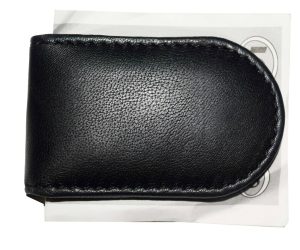 lot of 2 leather money clip mini money clip magnetic money clip holds a stock - Image 4
