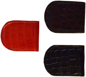 lot of 3 new crocodile printed leather unbranded money clip new money clip - Image 6