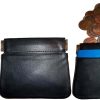 lot of 3 new leather squeeze change purse metal framed squeeze coin change case.