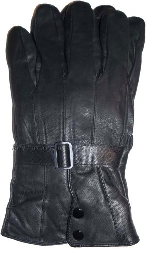 men’s gloves genuine lambskin leather winter gloves wool lined winter gloves - Image 12