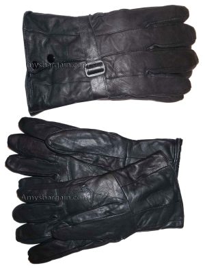 men’s gloves genuine lambskin leather winter gloves wool lined winter gloves - Image 15