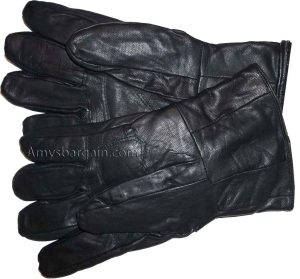 men’s gloves genuine lambskin leather winter gloves wool lined winter gloves - Image 6