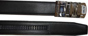 new buckle men's belt leather auto lock dress jeans comfort slide lock bn up 50" - Image 10