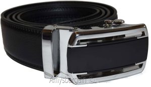 new buckle men's belt leather auto lock dress jeans comfort slide lock bn up 50"