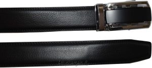 new buckle men's belt leather auto lock dress jeans comfort slide lock bn up 50" - Image 8