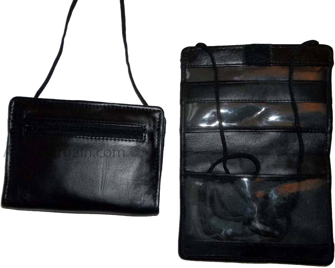 new leather passport case passport wallet credit atm card case id holder - Image 11