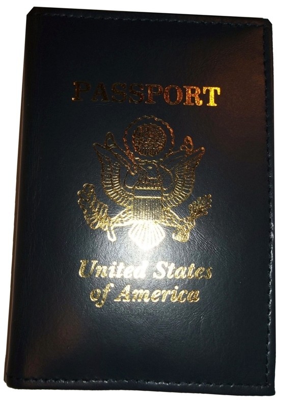 2 New USA Leather passport case, wallet 4 credit ATM ID card, passport case #38 - Image 11