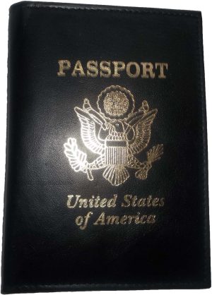 2 New USA Leather passport case wallet credit ATM card case ID holder Brand New - Image 11