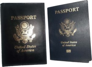 2 New USA Leather passport case wallet credit ATM card case ID holder Brand New - Image 13